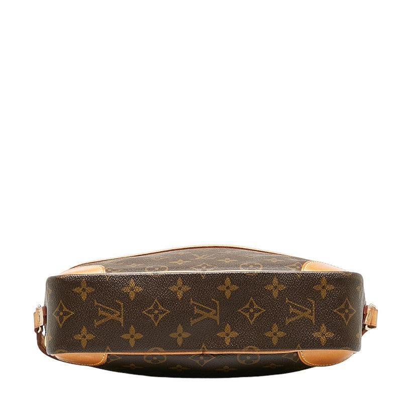 Louis Vuitton Monogram Trocadero 27 Slipper Shoulder Bag M51274 Brown PVC Leather  Louis Vuitton