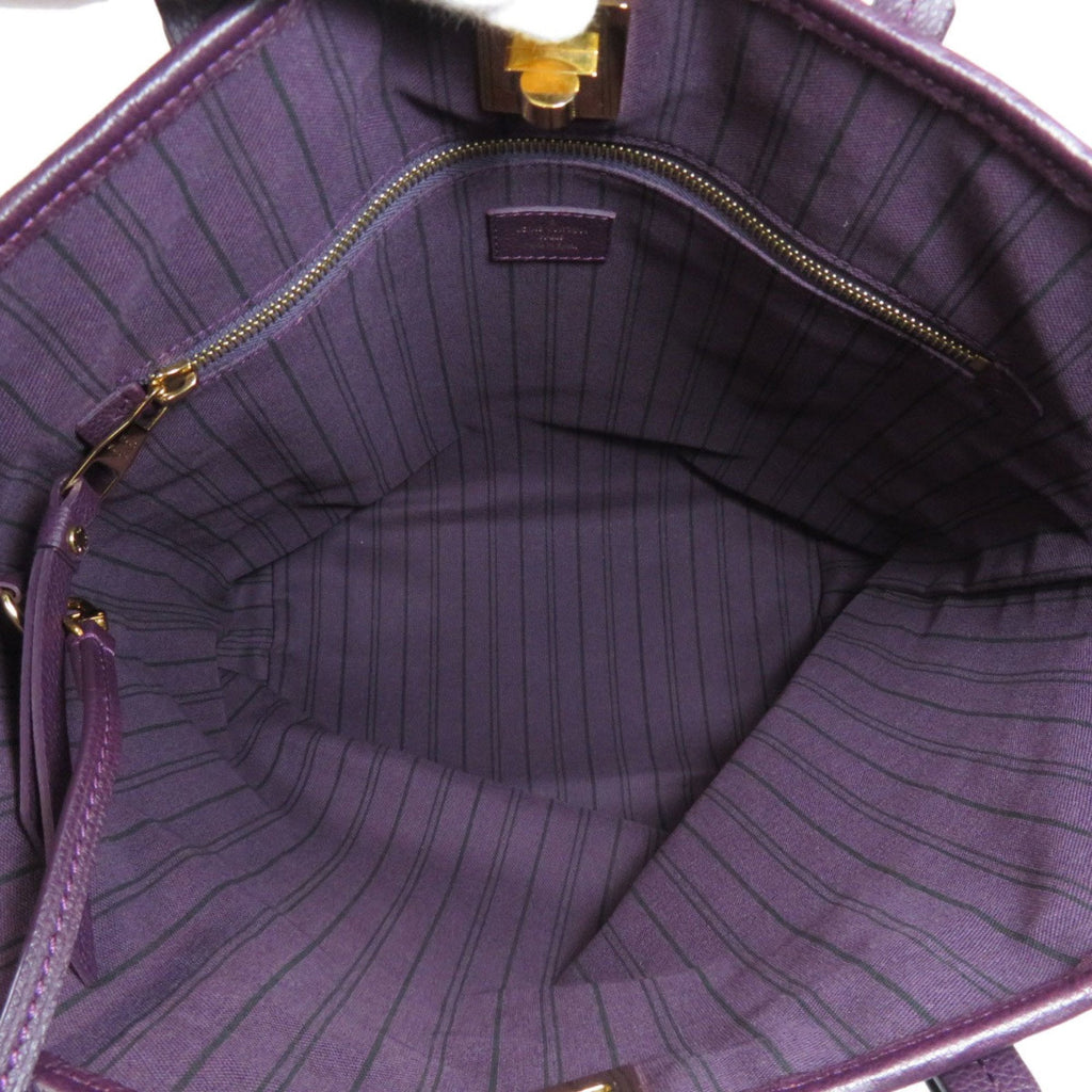Louis Vuitton Purple Leather Citadines shoulder bag