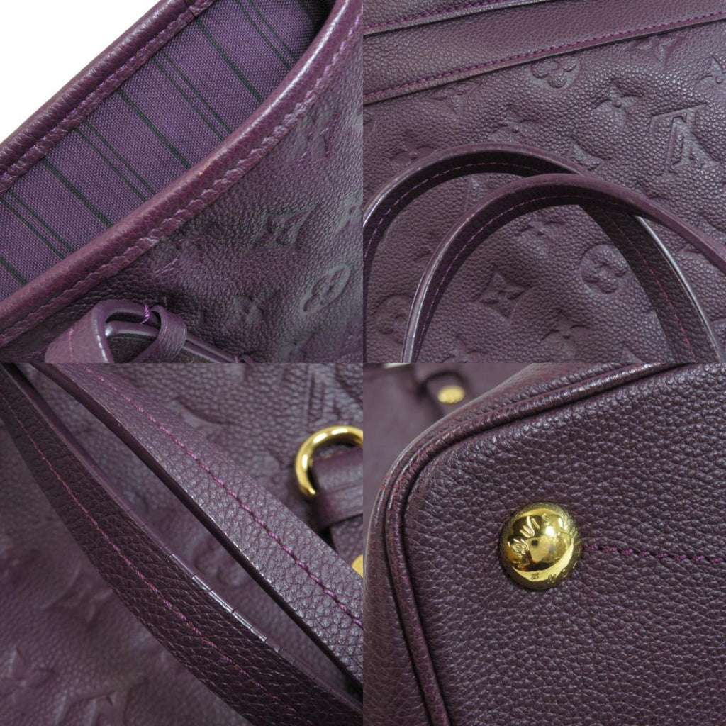 Louis Vuitton Purple Leather Citadines shoulder bag