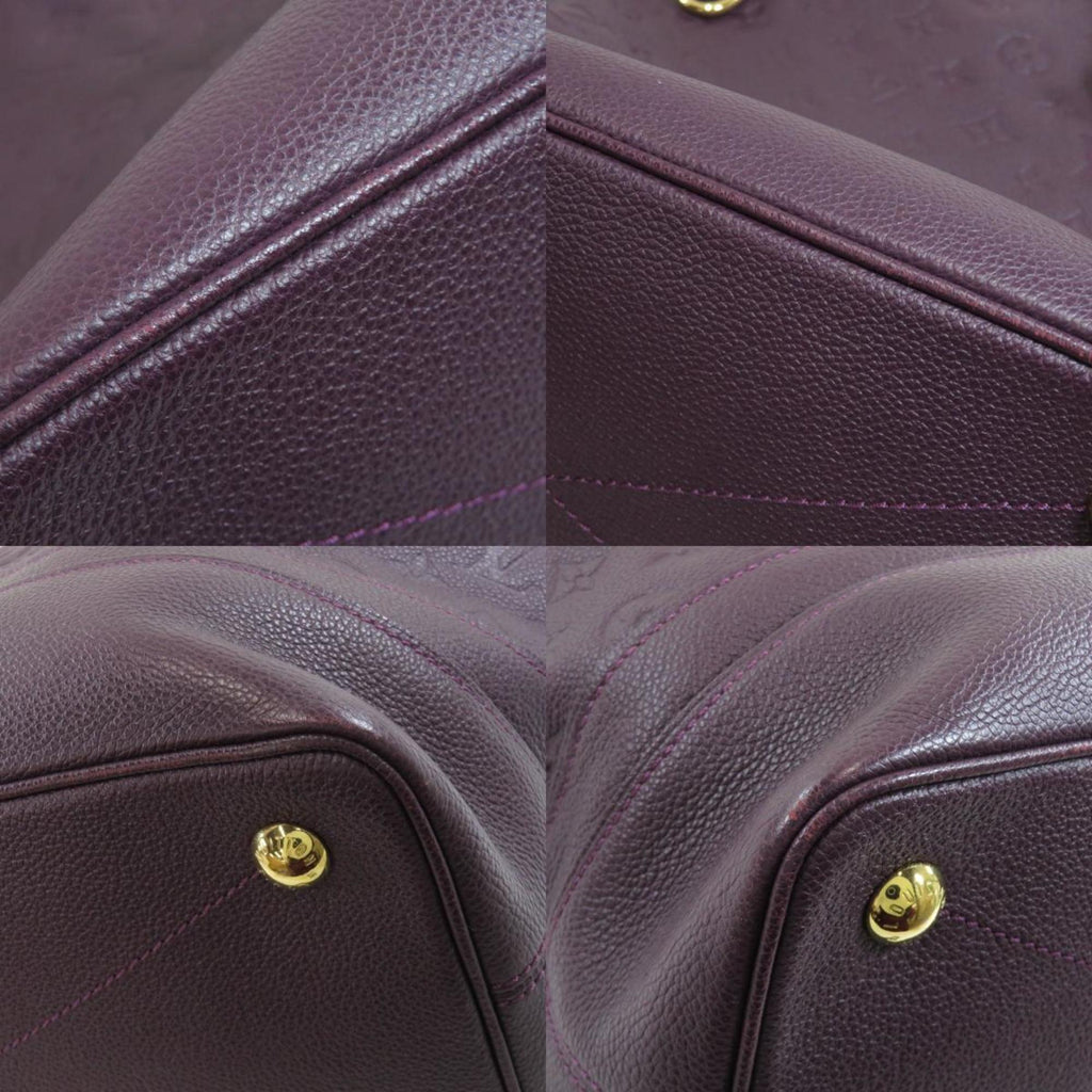 Louis Vuitton Purple Leather Citadines shoulder bag