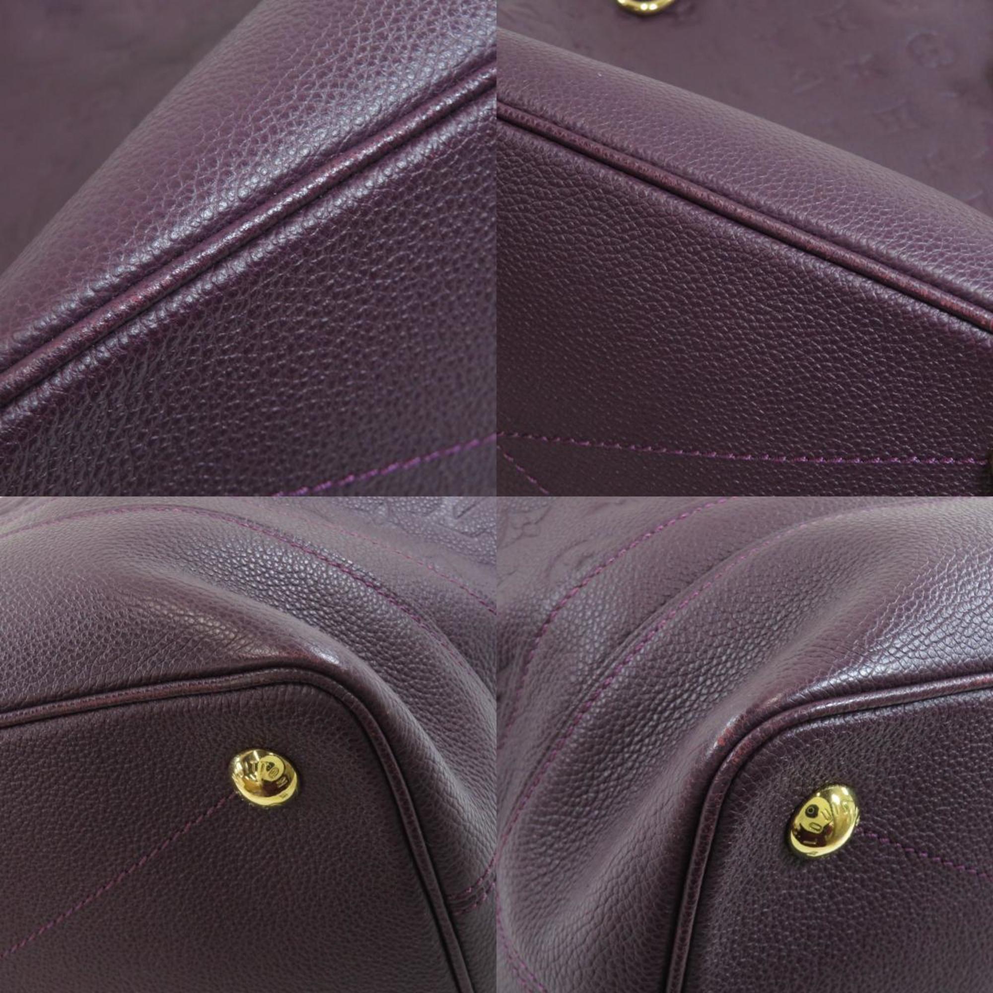 Louis Vuitton Purple Leather Citadines shoulder bag