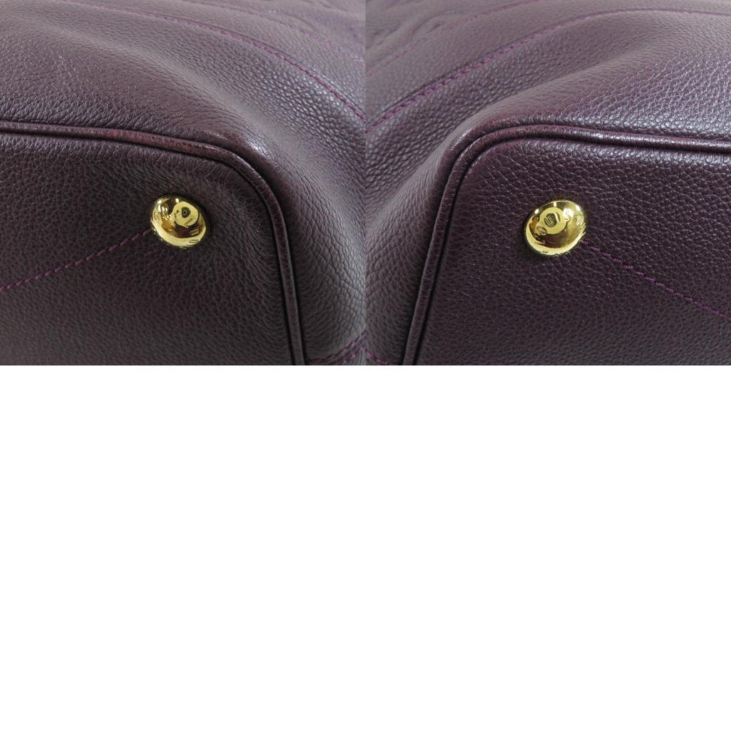 Louis Vuitton Purple Leather Citadines shoulder bag