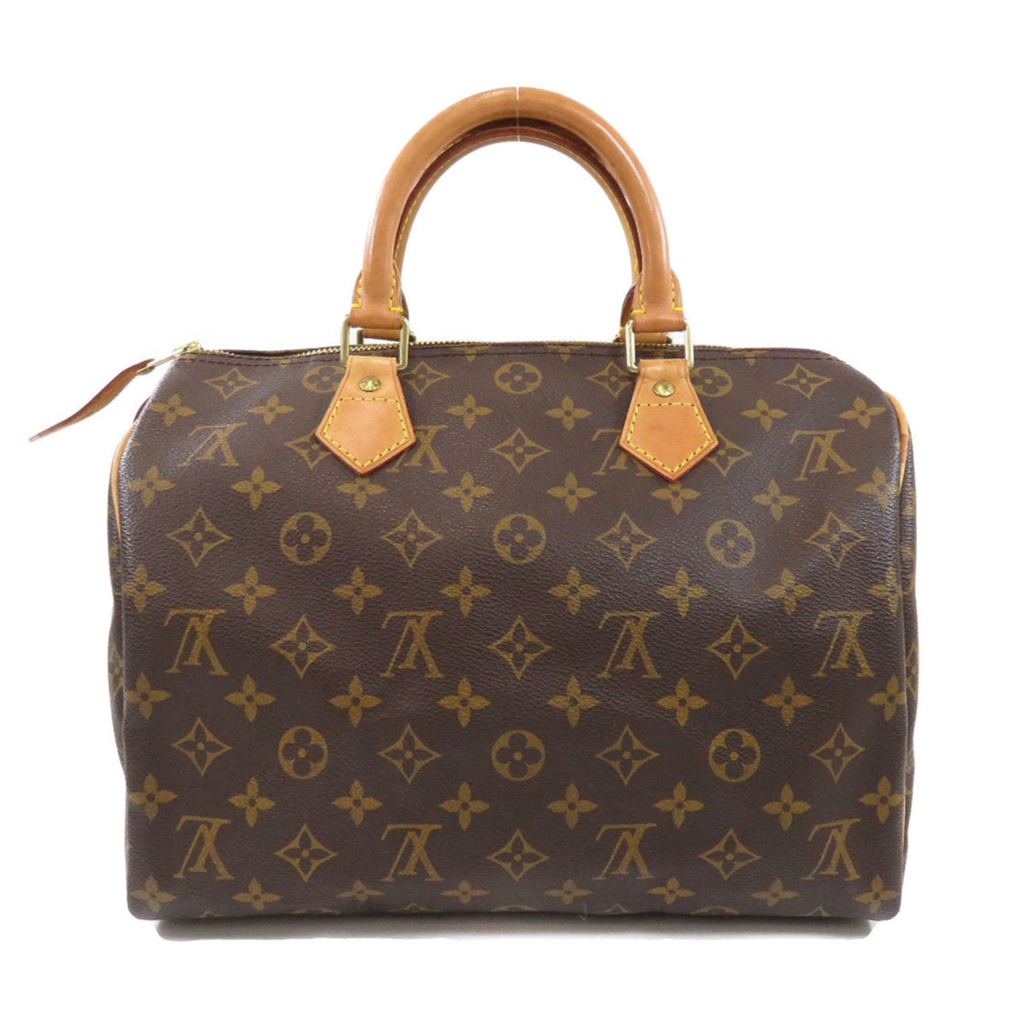 Louis Vuitton Brown Canvas Speedy 30 handbag bag