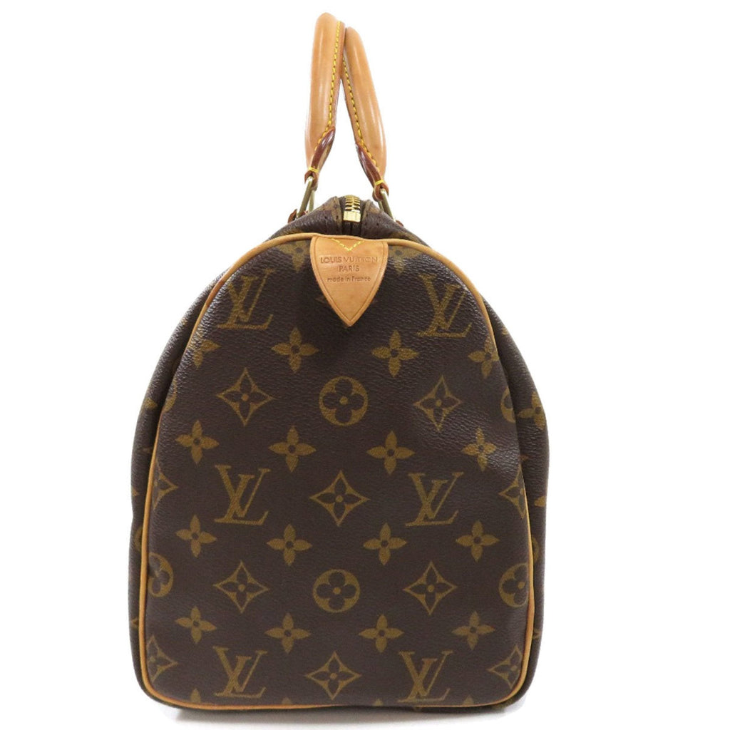 Louis Vuitton Brown Canvas Speedy 30 handbag bag