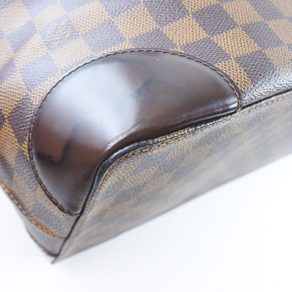 Louis Vuitton Brown Canvas Hampstead tote bag