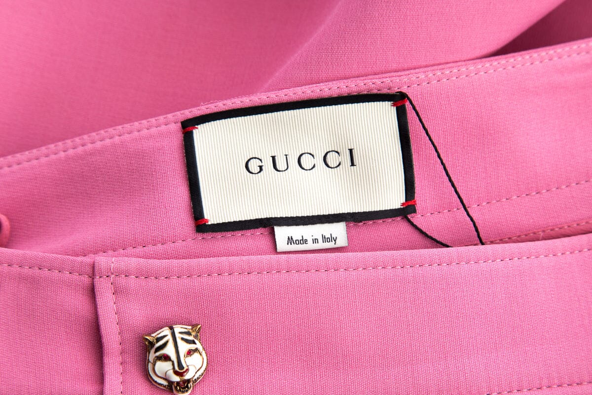 Gucci Pink Knee Length Skirt SZ 42