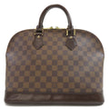 Louis Vuitton Brown Canvas Alma handbag bag