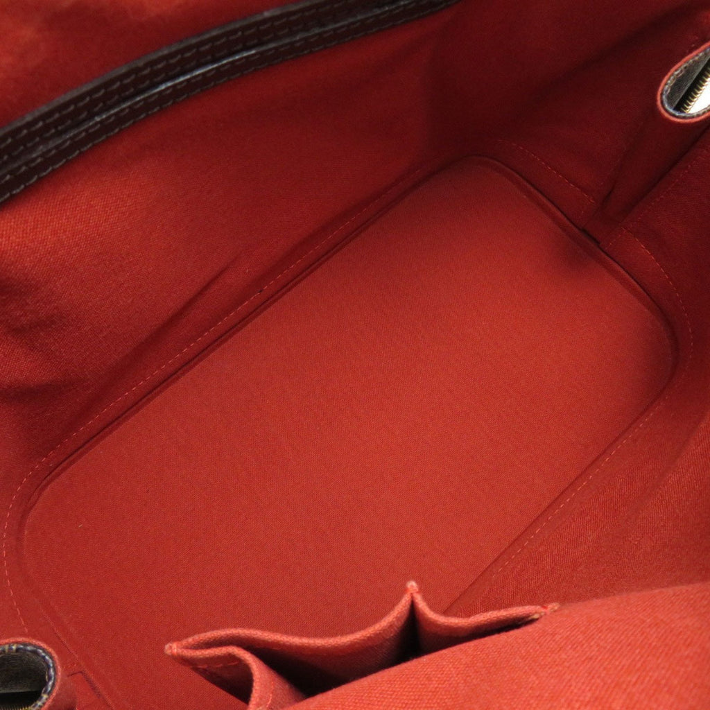 Louis Vuitton Brown Canvas Alma handbag bag