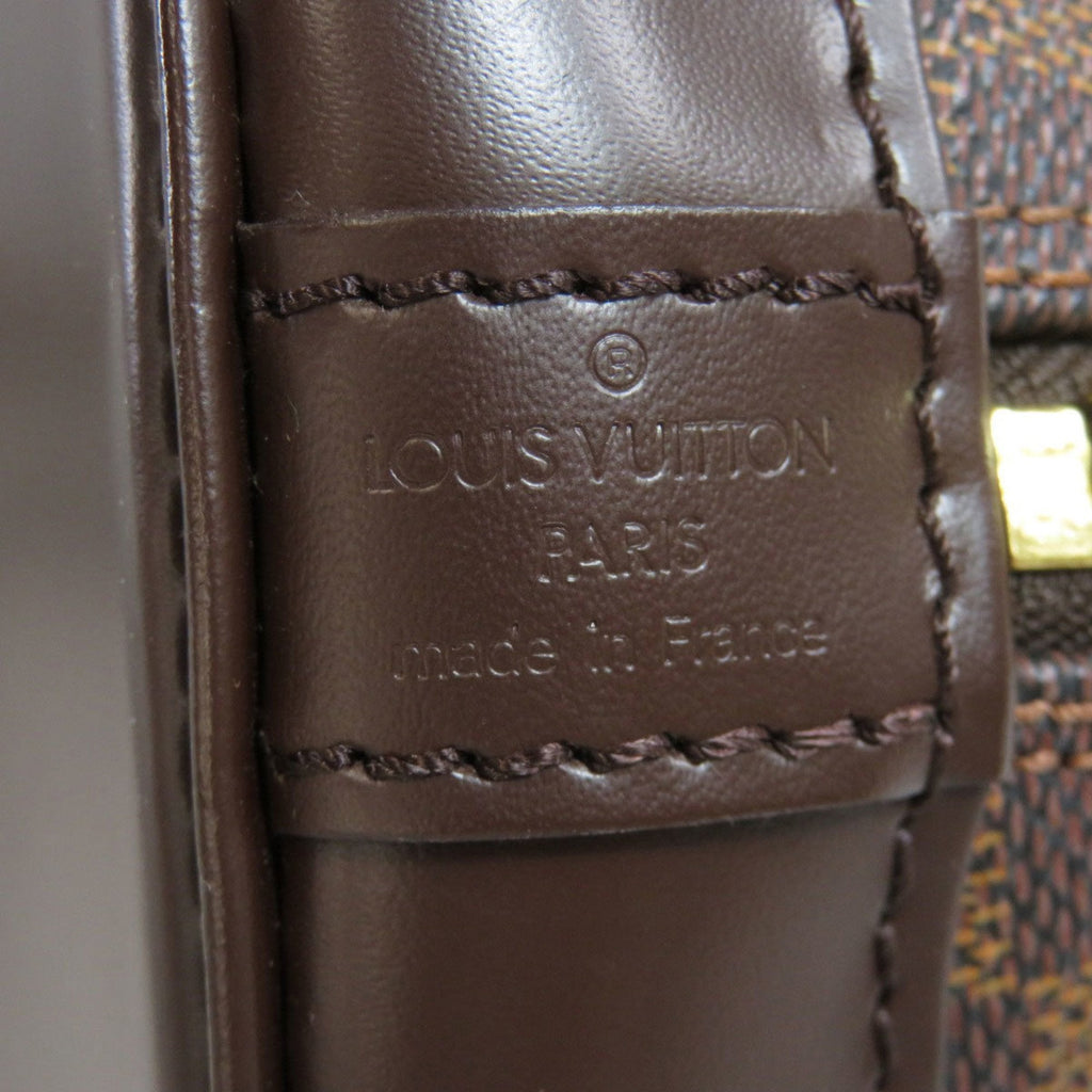 Louis Vuitton Brown Canvas Alma handbag bag