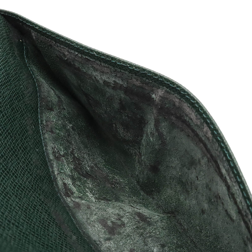 LOUIS VUITTON Louis Vuitton Tiger Bicycle Second Bag  Handbag Leather Episeas Deep Green Gold  M30184