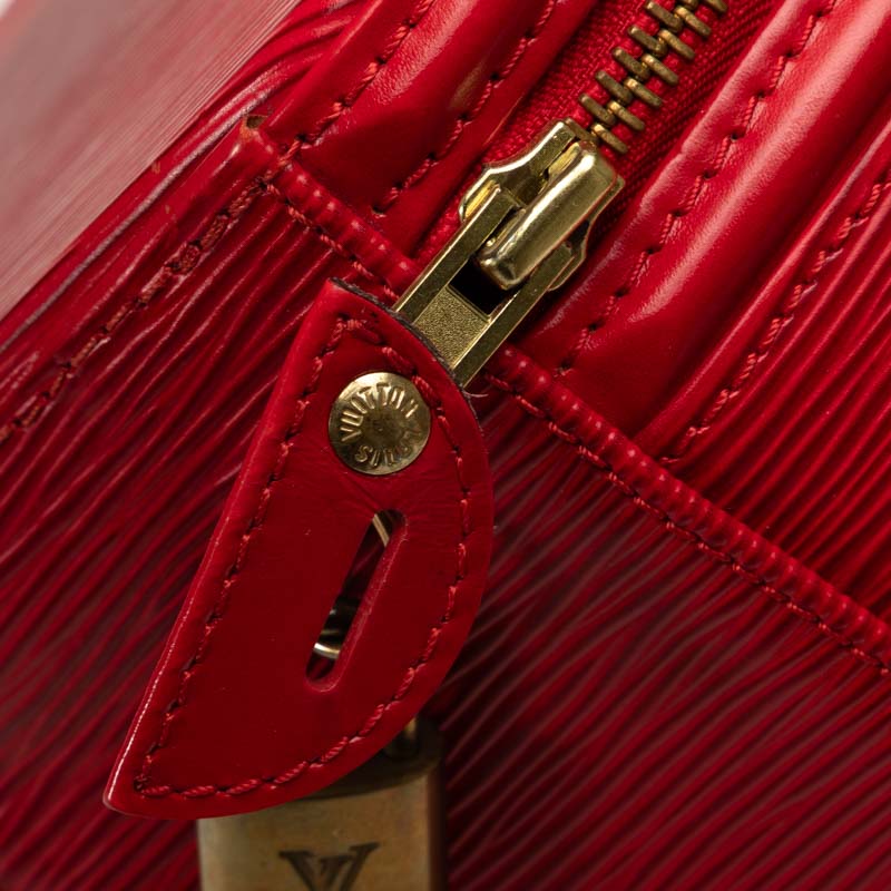 Louis Vuitton Epic Canyon Handbags Vanity Bag M48037 Castilian Red Leather Ladies Louis Vuitton