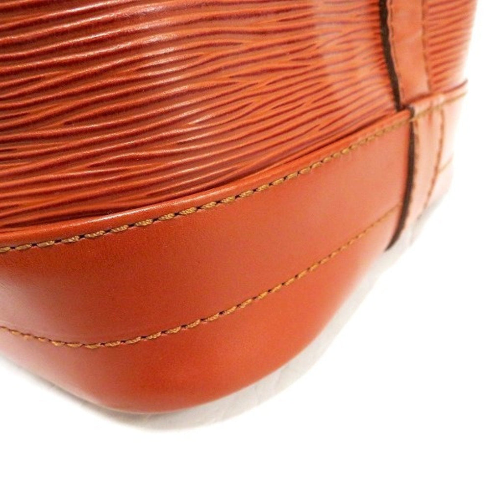 Louis Vuitton Orange Leather Noe shopper bag