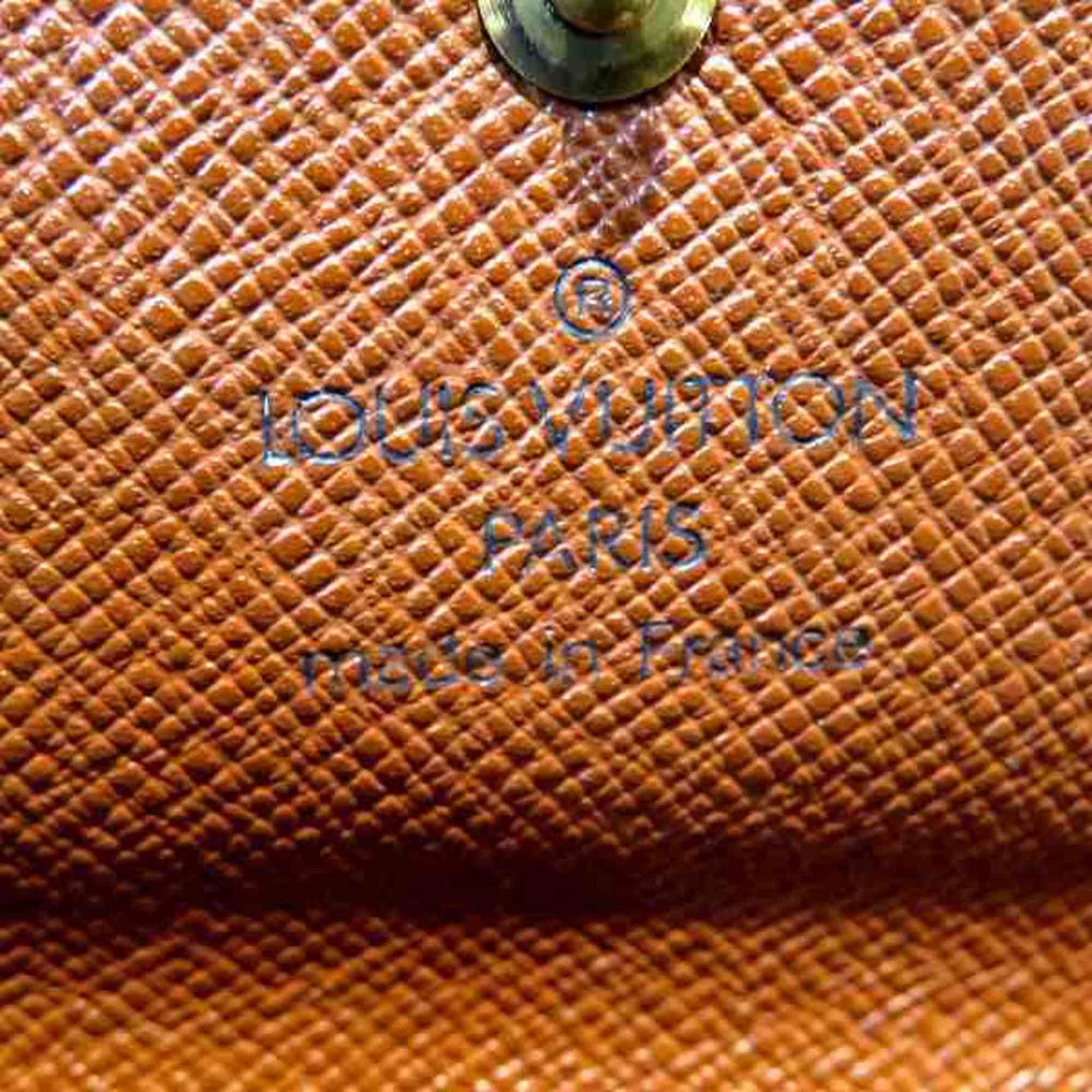Louis Vuitton Brown Canvas Sarah wallet accessories