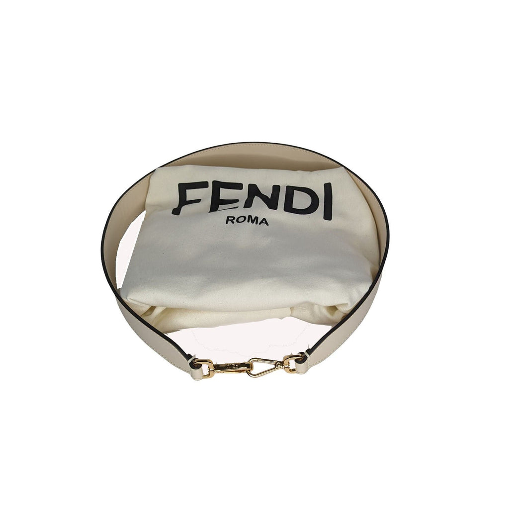 Fendi Sunshine Medium Creme Shopper Tote