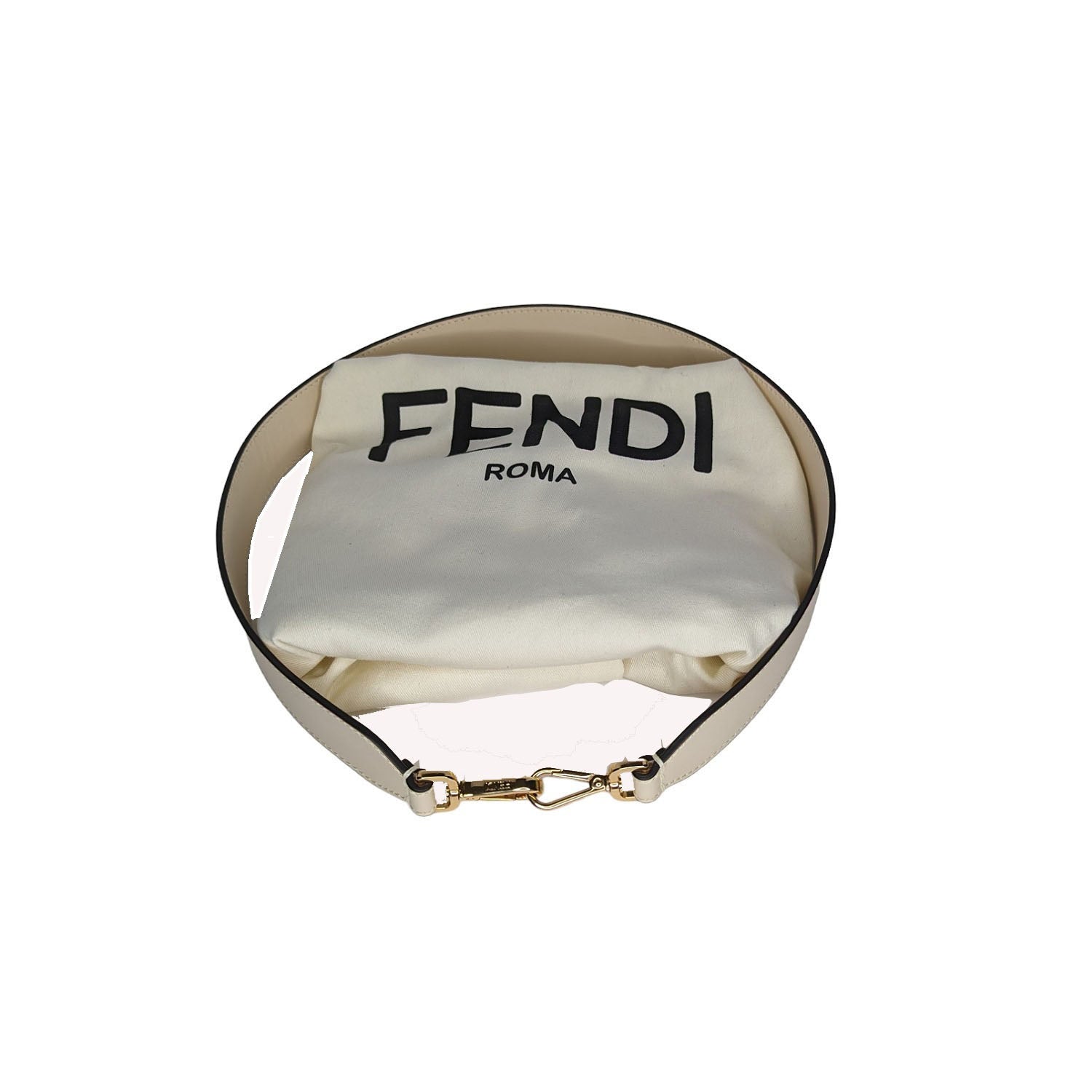 Fendi Sunshine Medium Creme Shopper Tote