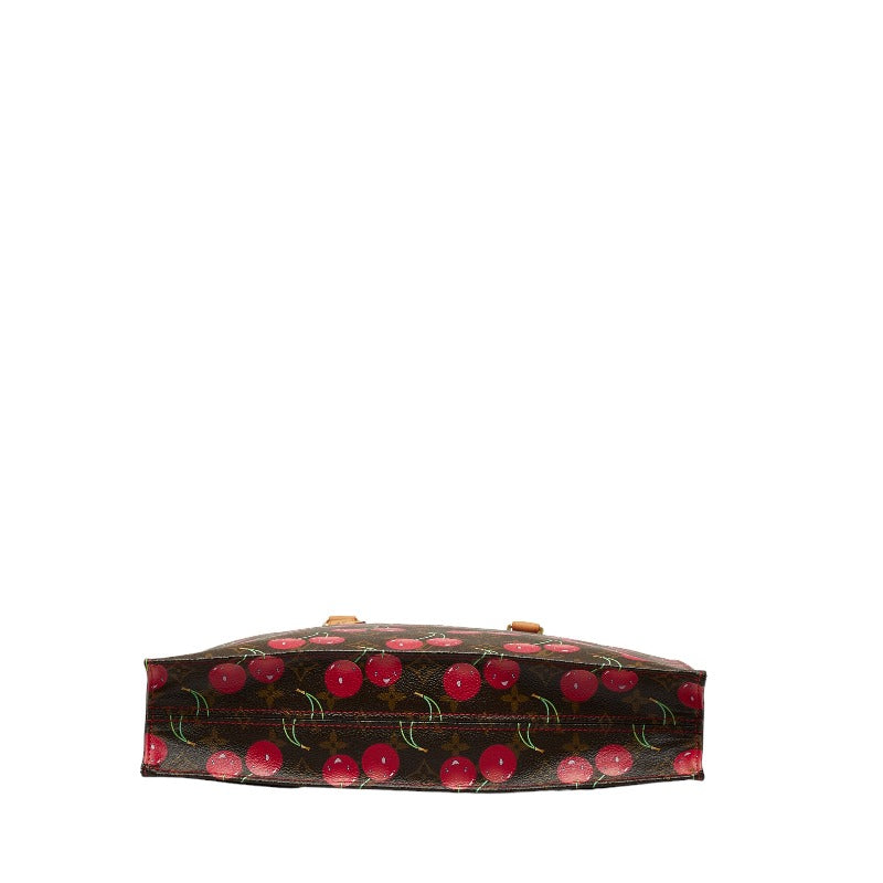 Louis Vuitton Monogram Cherry Sack M95010 Brown PVC Leather  Louis Vuitton