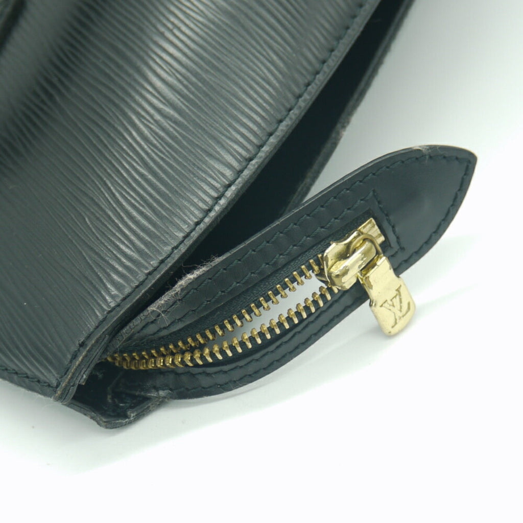 Louis Vuitton Green Leather Saint Jacques tote bag