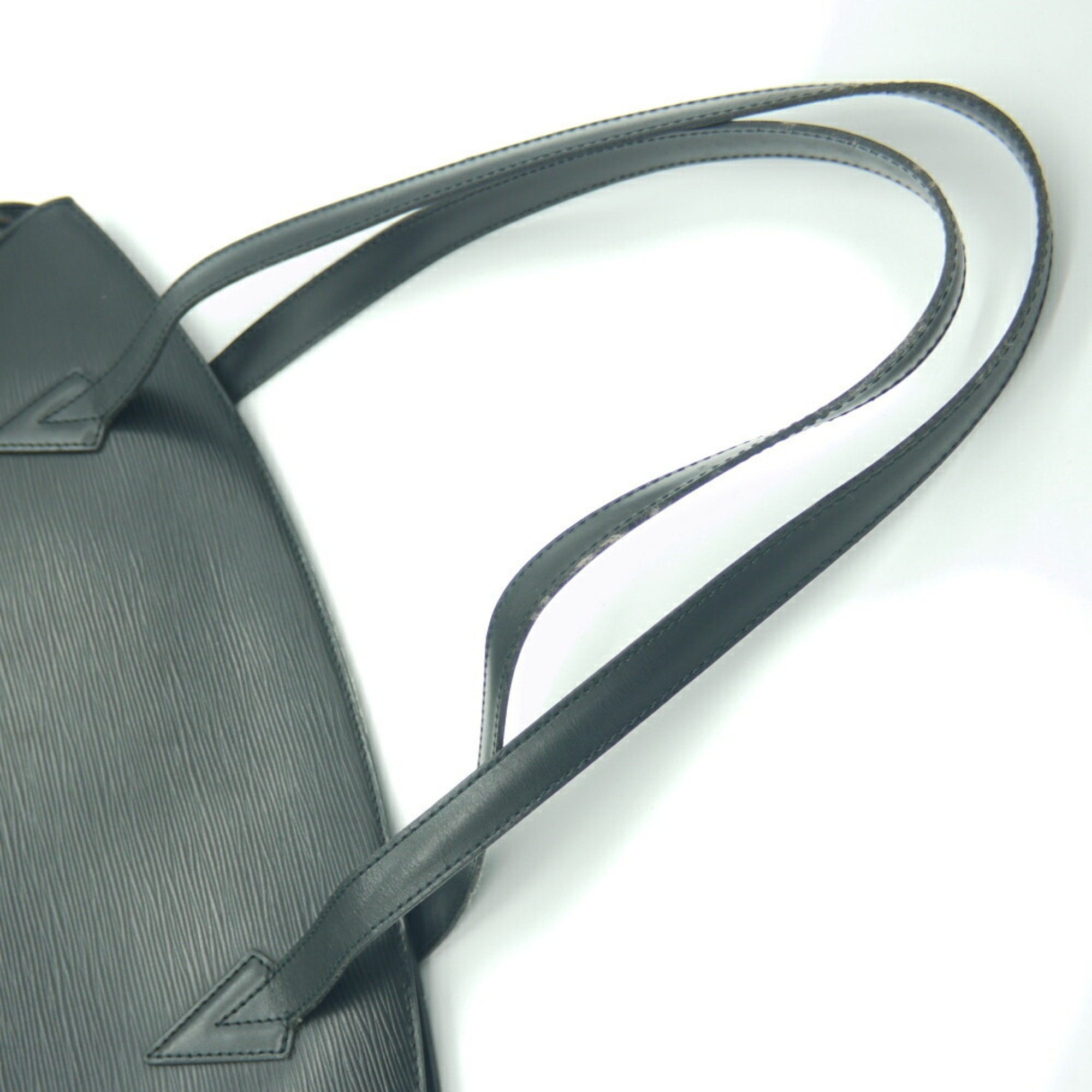 Louis Vuitton Green Leather Saint Jacques tote bag