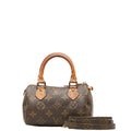 Louis Vuitton Monogram 2WAY M41534 Brown PVC Leather  Louis Vuitton