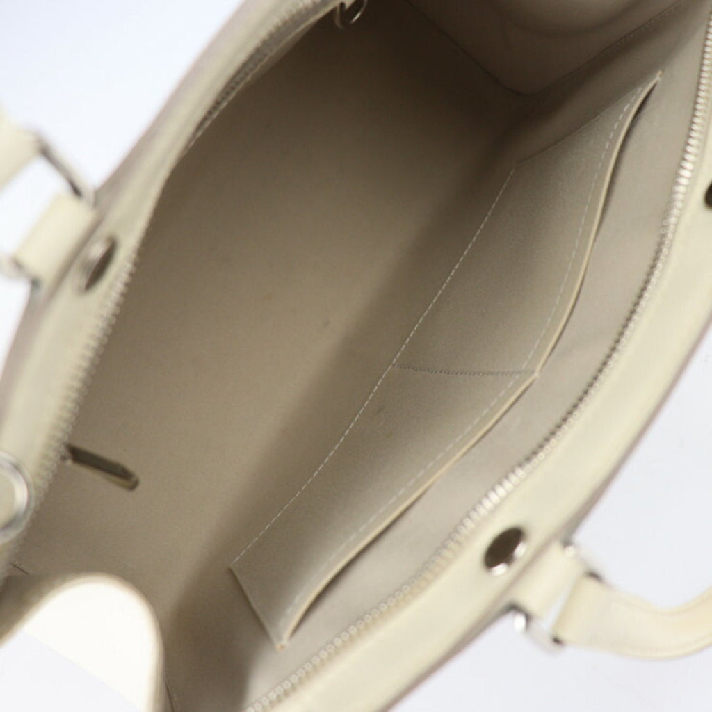 Louis Vuitton White Leather Brea handbag bag