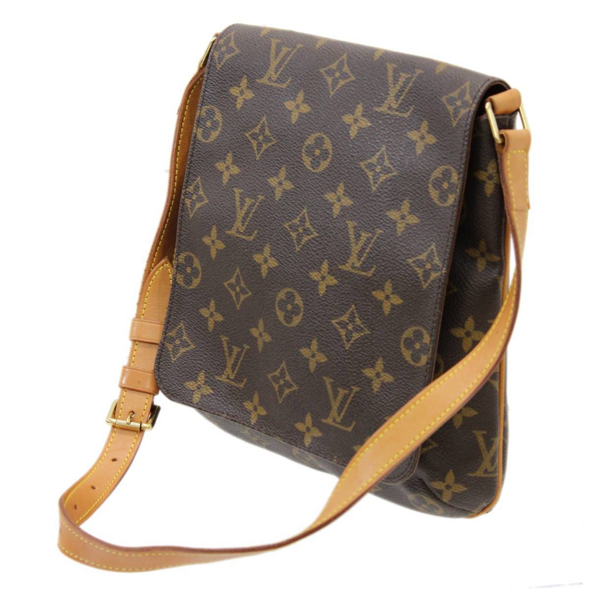 Louis Vuitton Brown Canvas Musette shoulder bag