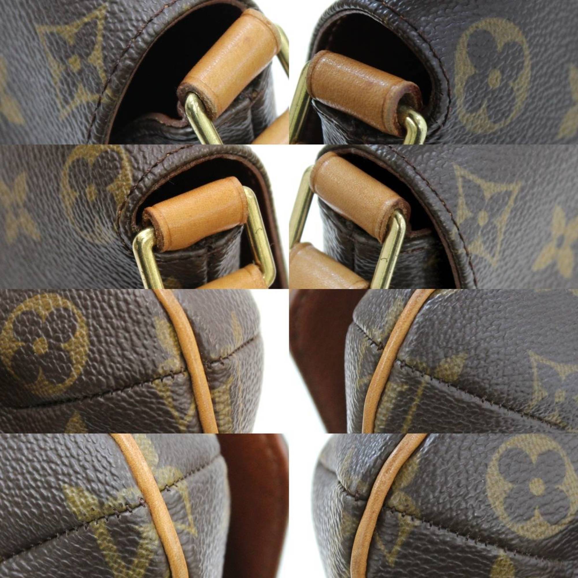 Louis Vuitton Brown Canvas Musette shoulder bag