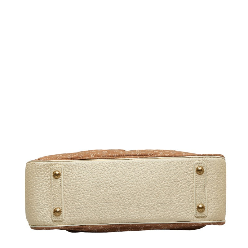 Louis Vuitton Monogram Mini Run Travers GM Handbag M40060 Camel Brown Canvas Leather  Louis Vuitton