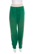 Gucci Green Canvas Jogger Pants SZ 46