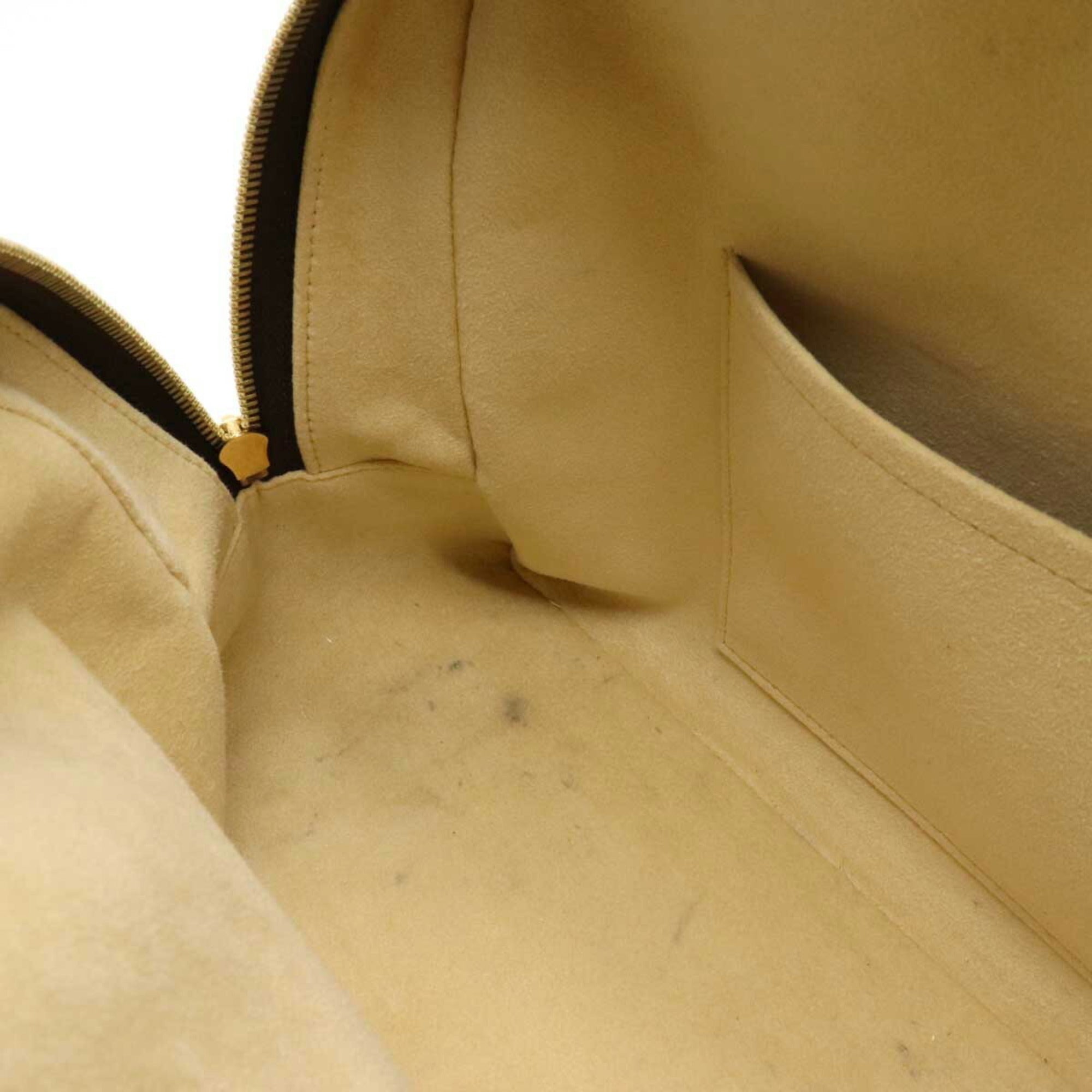 Louis Vuitton Brown Canvas Manhattan handbag bag