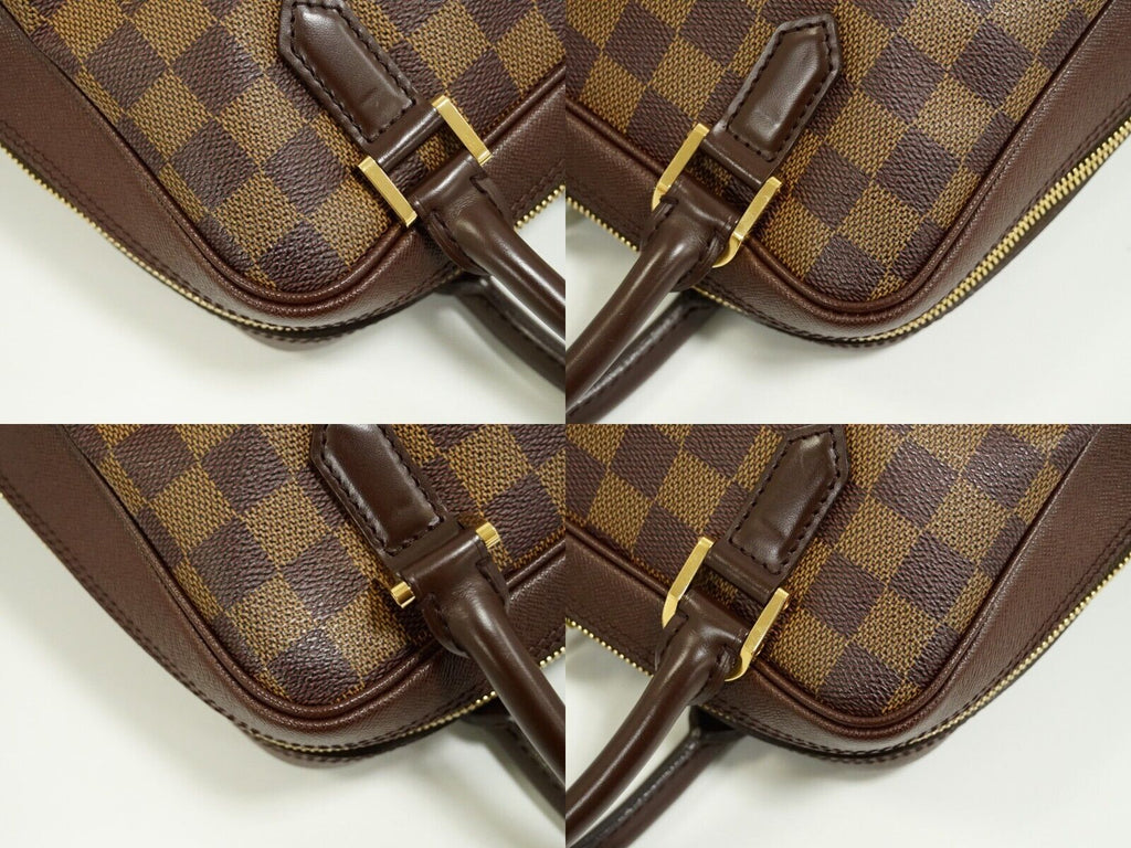 Louis Vuitton Brown Canvas Brera handbag bag
