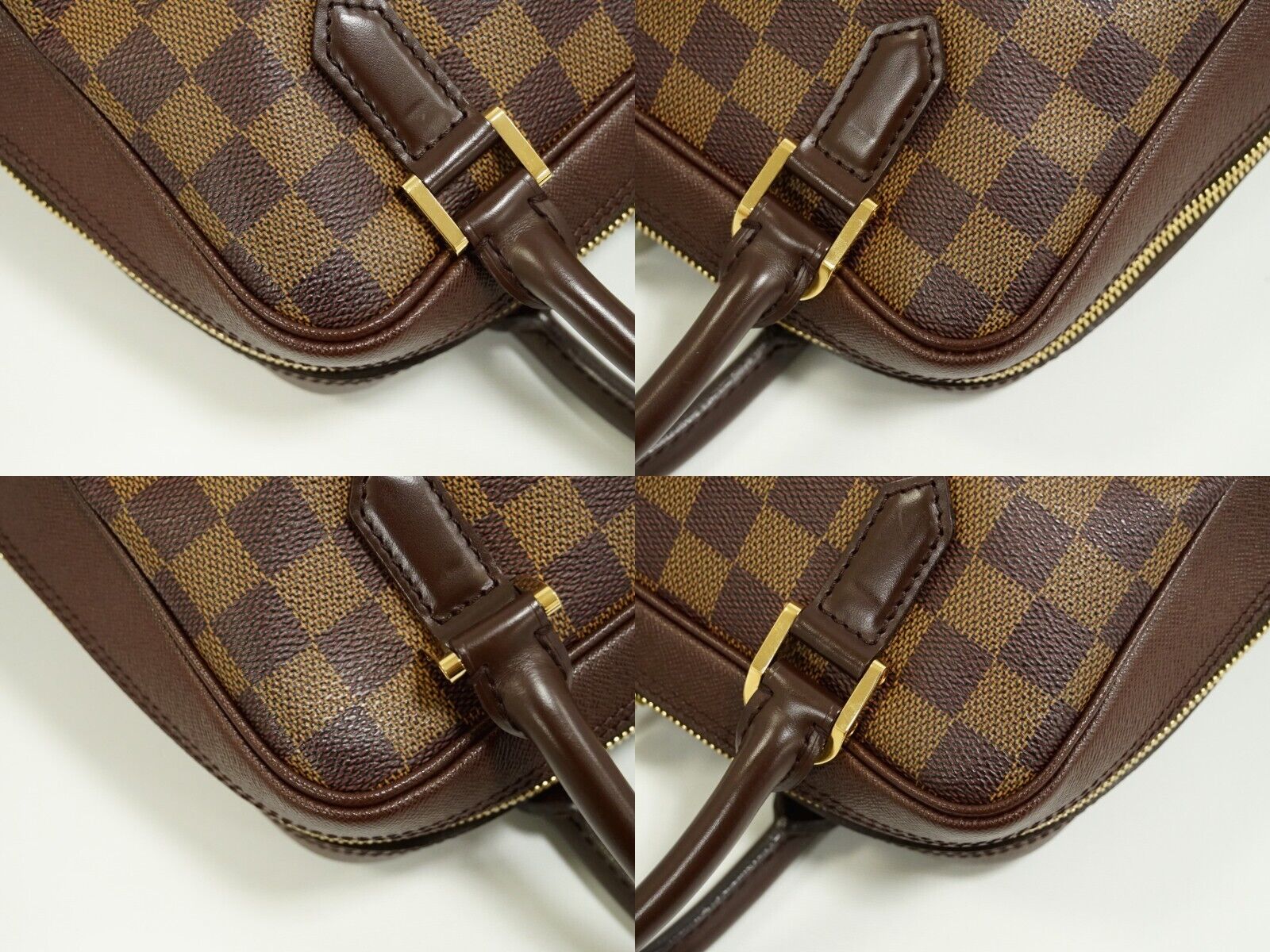 Louis Vuitton Brown Canvas Brera handbag bag