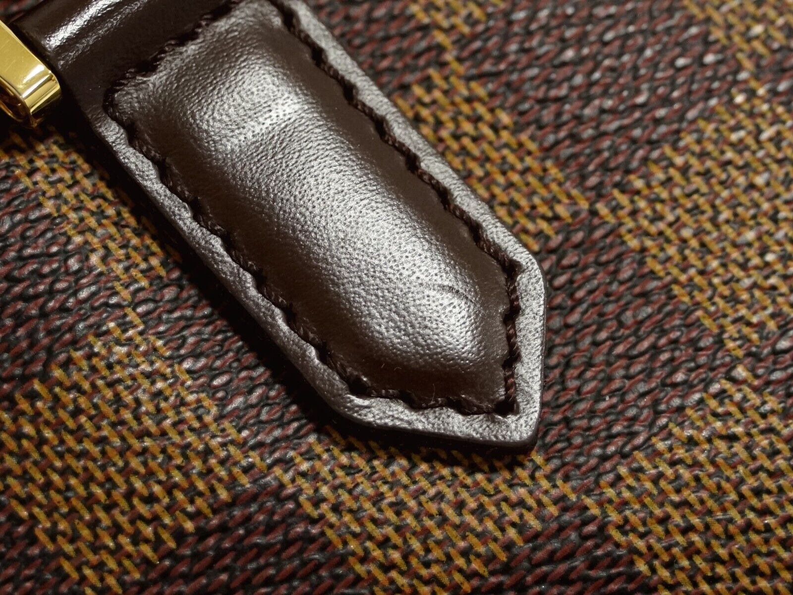 Louis Vuitton Brown Canvas Brera handbag bag