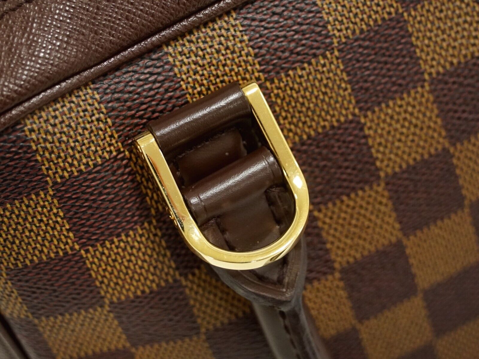 Louis Vuitton Brown Canvas Brera handbag bag