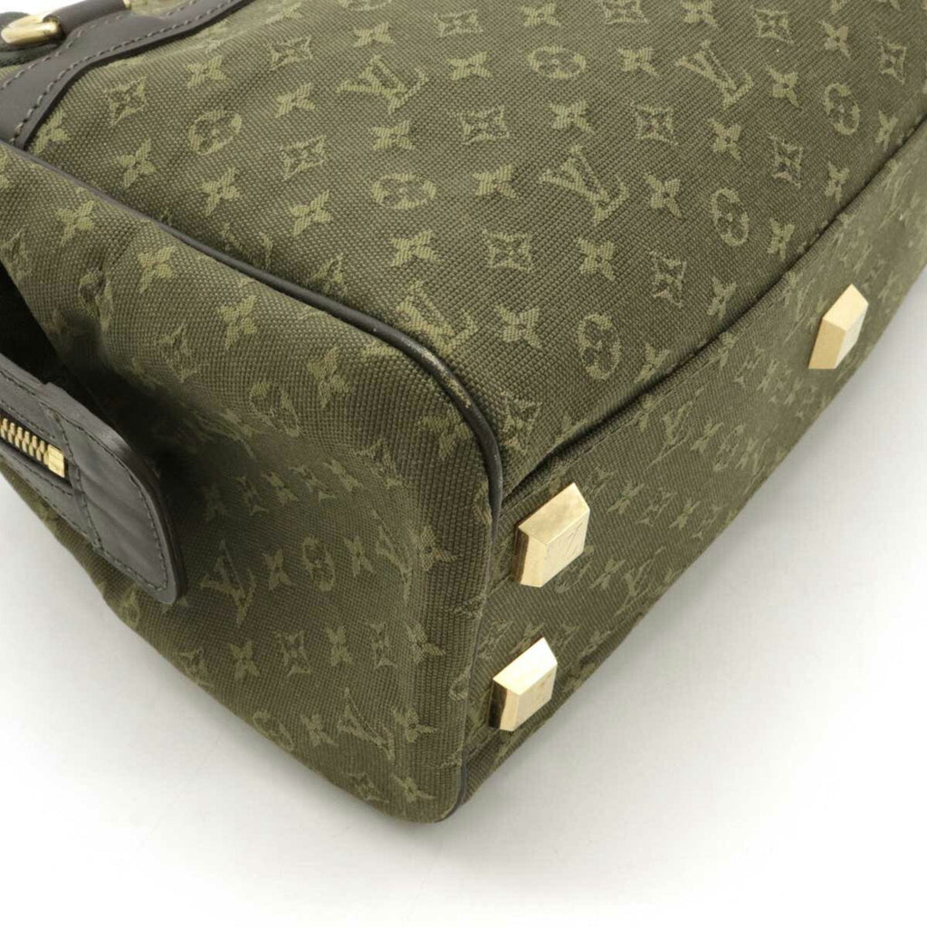 Louis Vuitton Green Canvas Josephine handbag bag