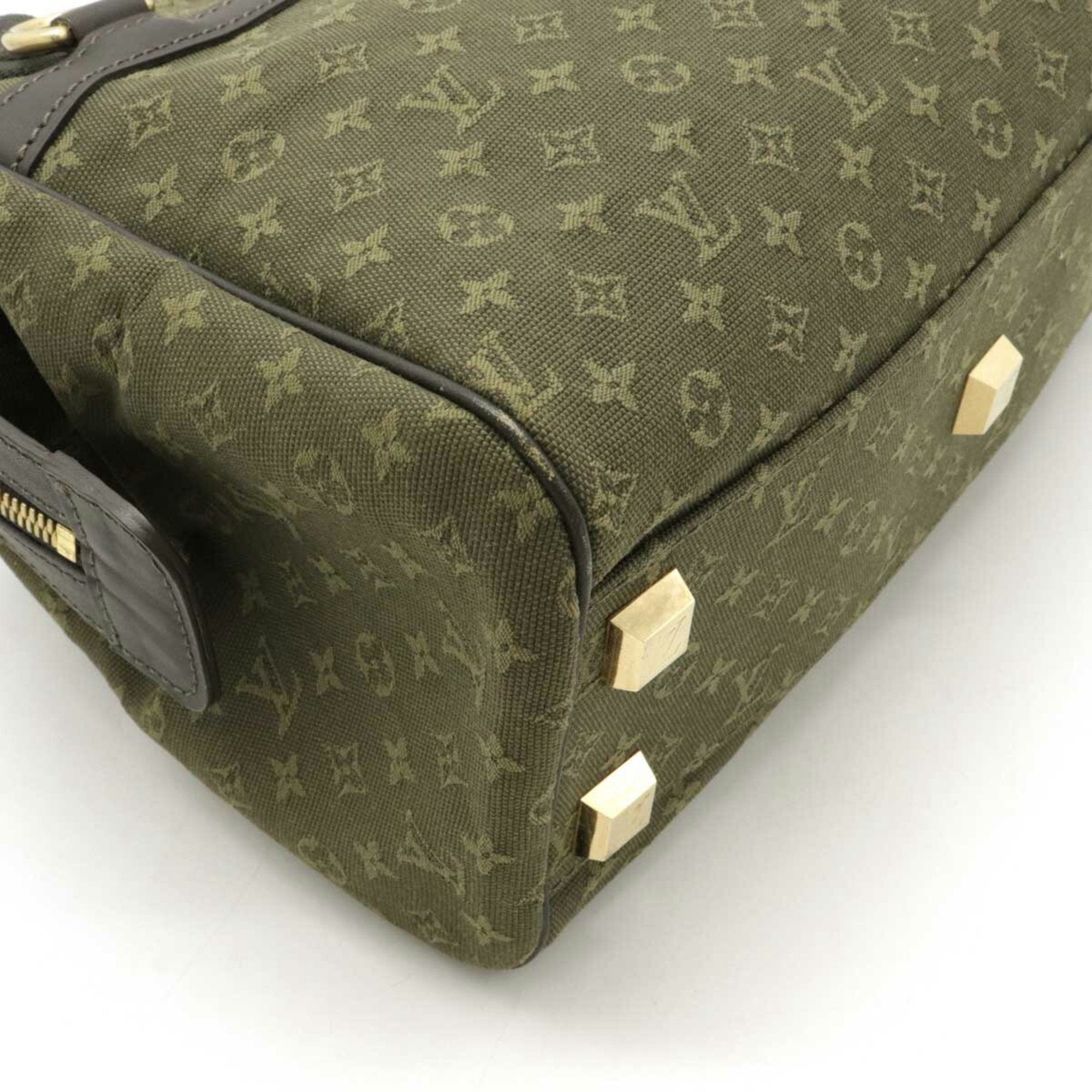 Louis Vuitton Green Canvas Josephine handbag bag