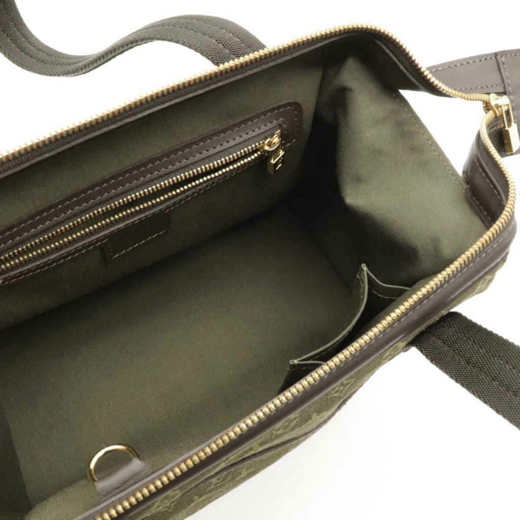 Louis Vuitton Green Canvas Josephine handbag bag