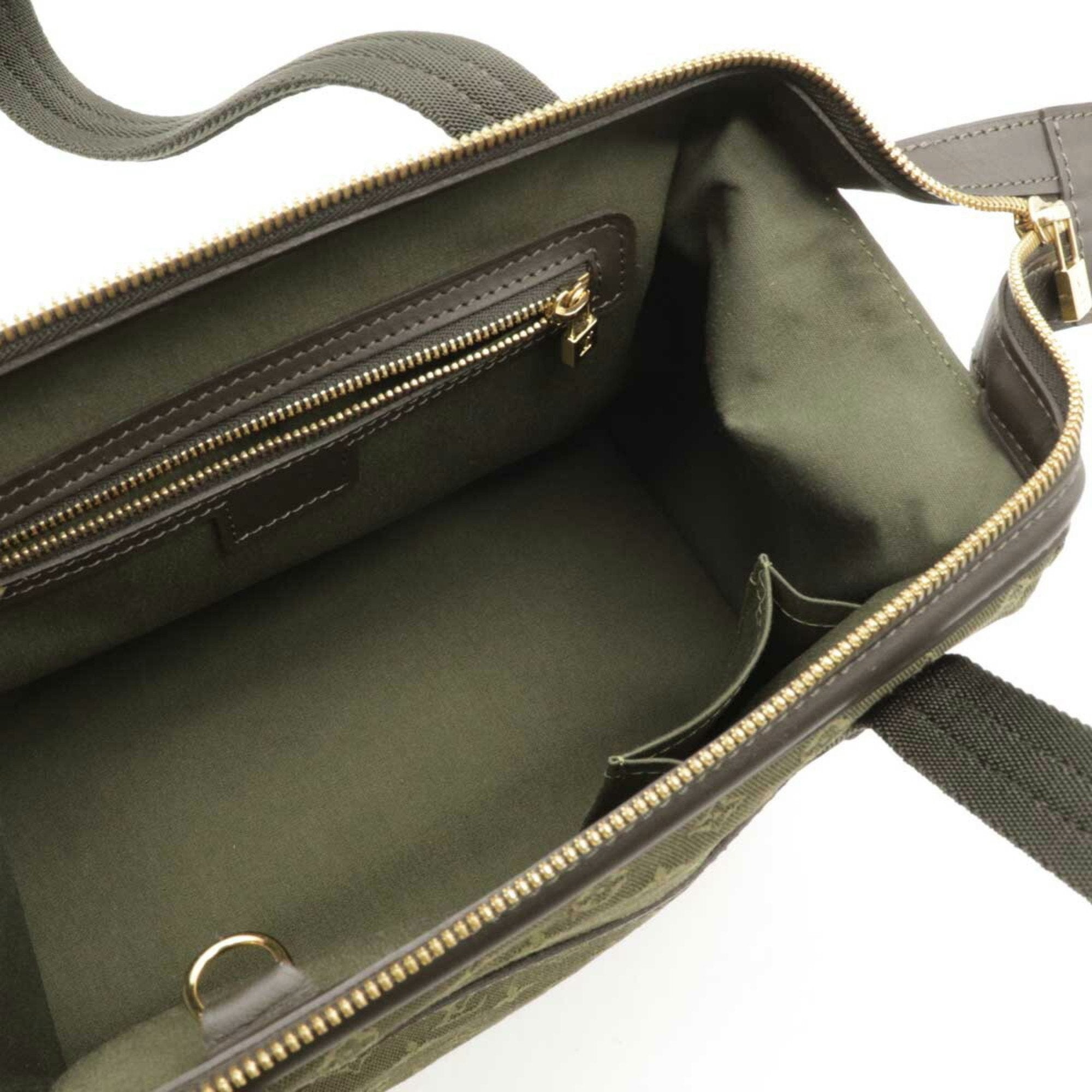 Louis Vuitton Green Canvas Josephine handbag bag