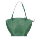Louis Vuitton Green Leather Saint Jacques handbag bag