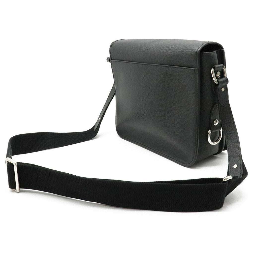 Louis Vuitton Black Leather ODESSA shopper bag