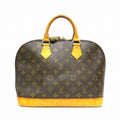 Louis Vuitton Brown Canvas Alma handbag bag