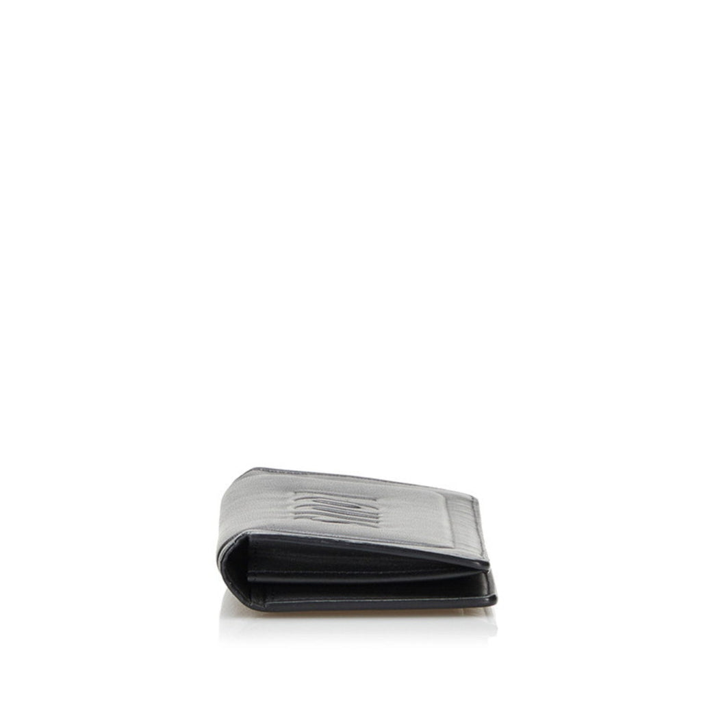 Louis Vuitton Black Leather Brazza wallet accessories