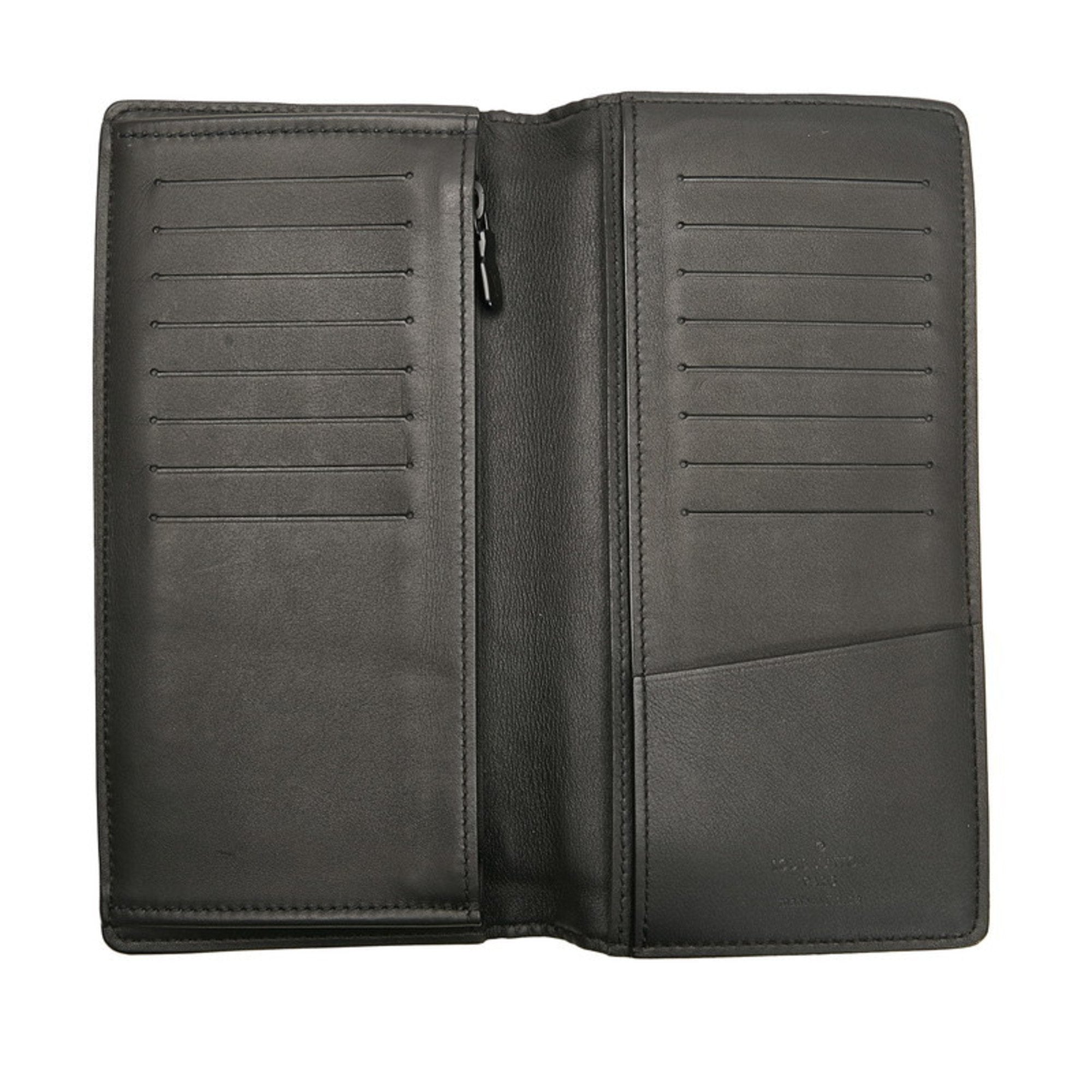 Louis Vuitton Black Leather Brazza wallet accessories