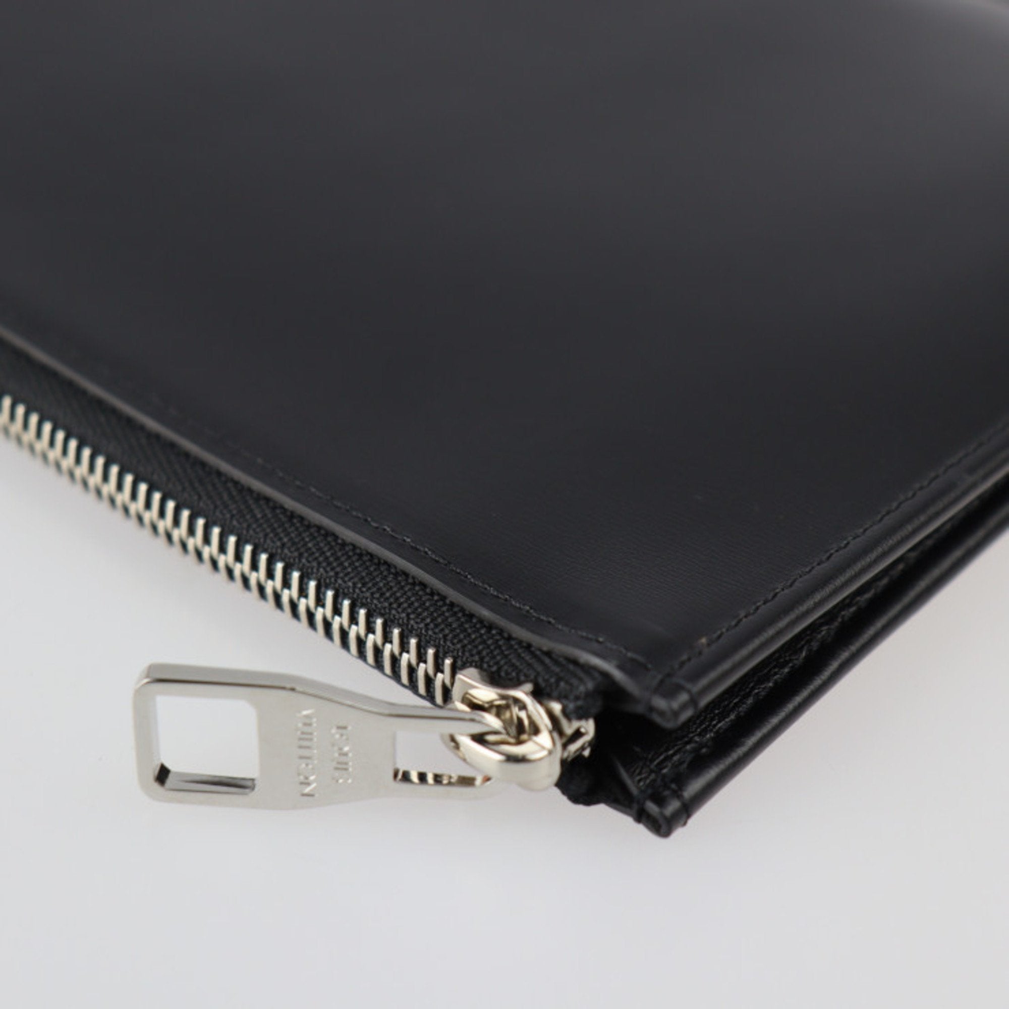 Louis Vuitton Black Leather Pochette Jour clutch bag