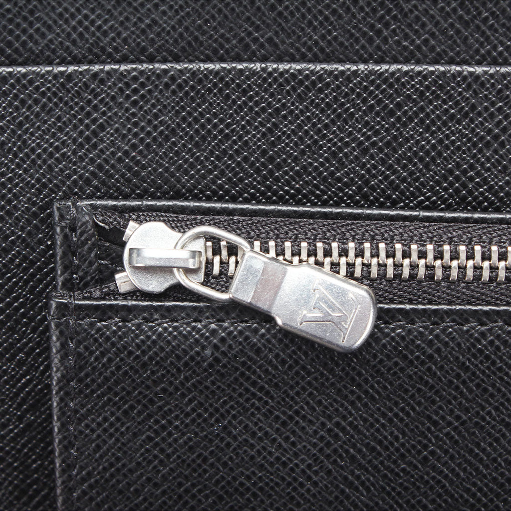 Louis Vuitton Black Canvas Atholl wallet accessories