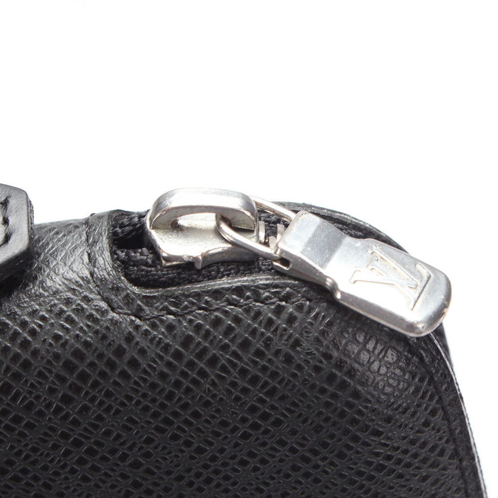 Louis Vuitton Black Canvas Atholl wallet accessories