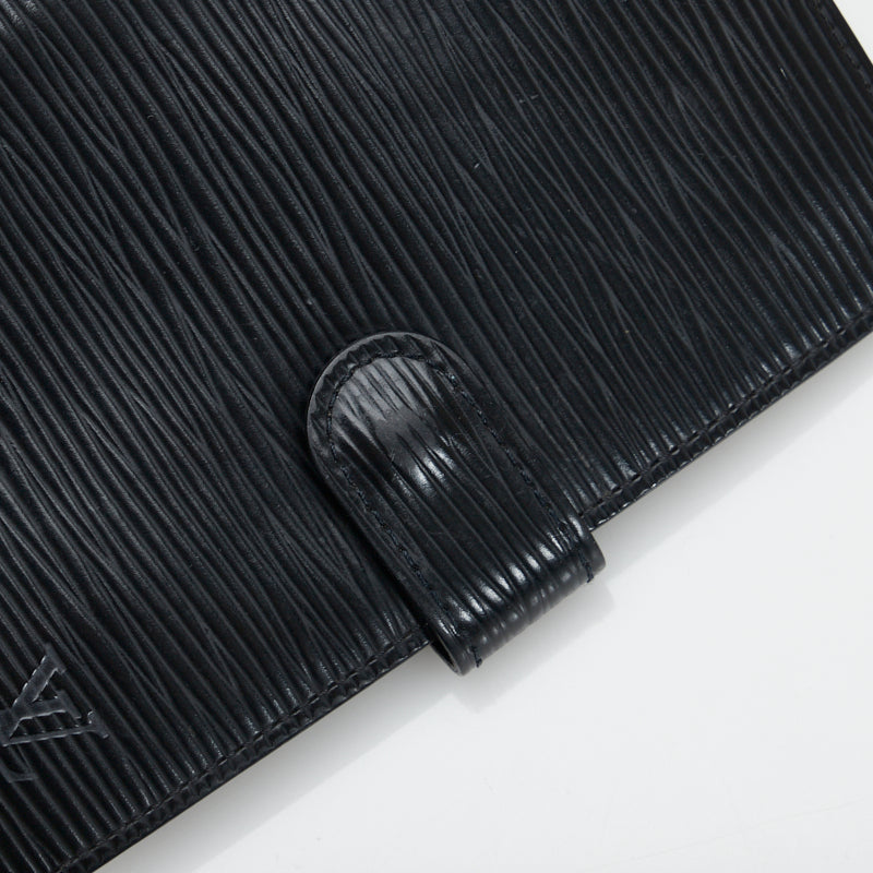 Louis Vuitton Louis Vuitton Epic R20052 Handbook Cover Leather Noir Black