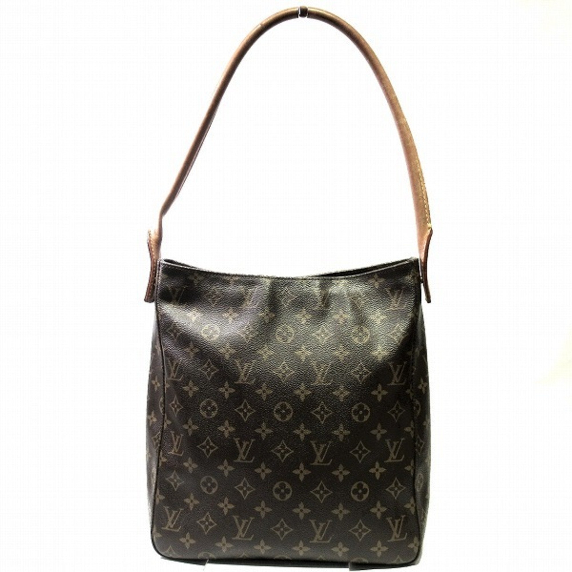 Louis Vuitton Brown Canvas Looping GM handbag bag