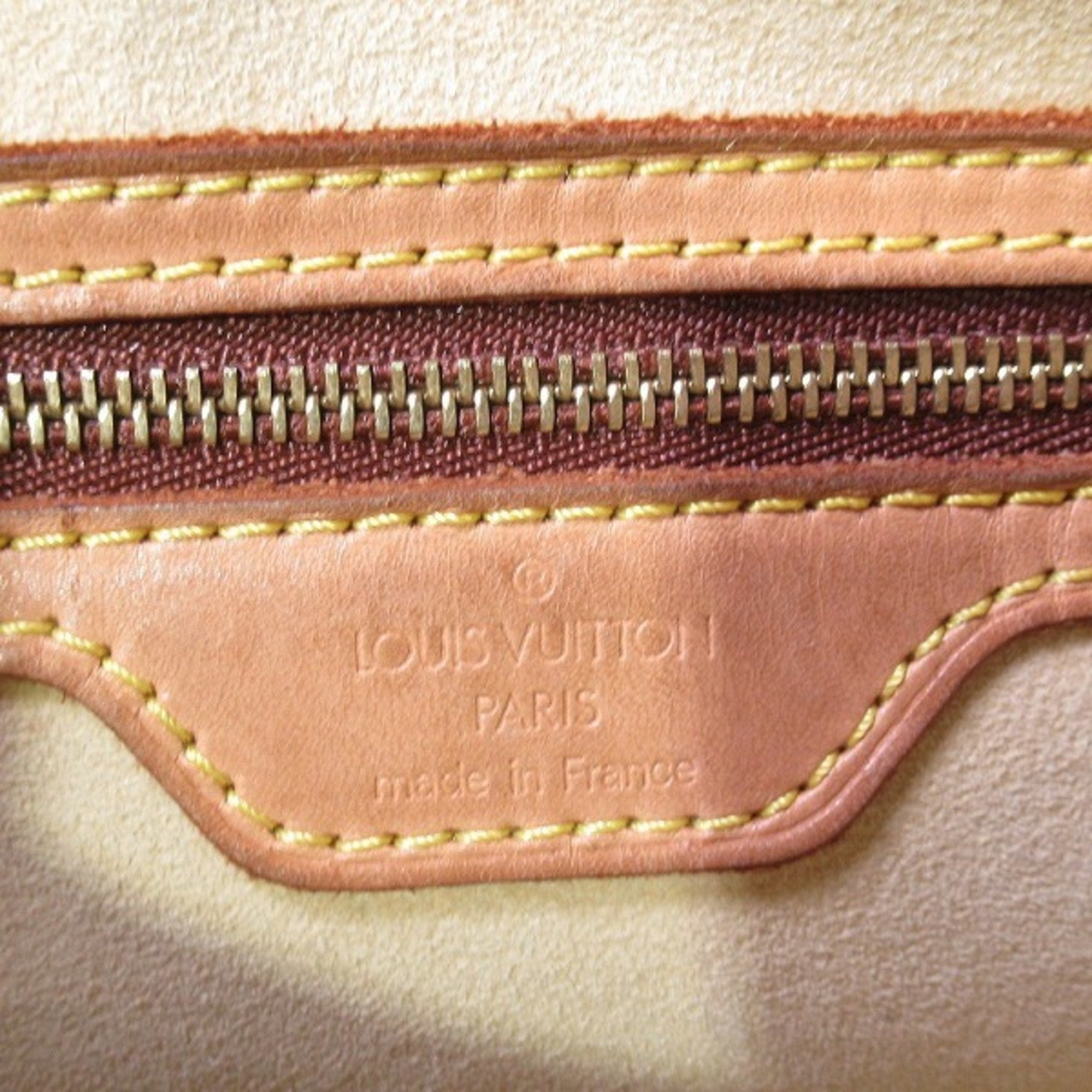Louis Vuitton Brown Canvas Looping GM handbag bag