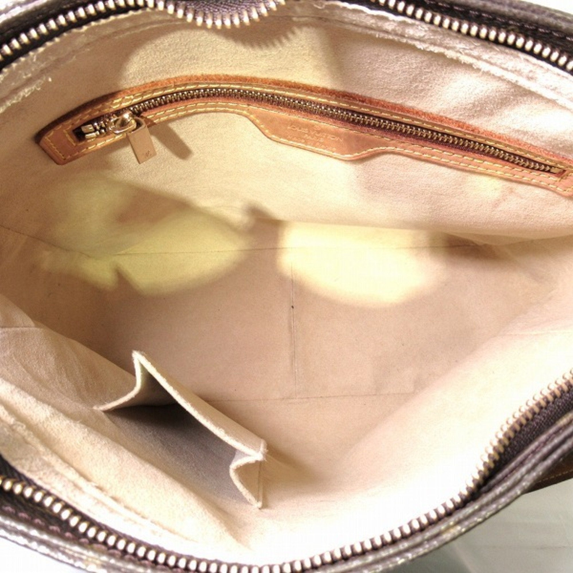 Louis Vuitton Brown Canvas Looping GM handbag bag