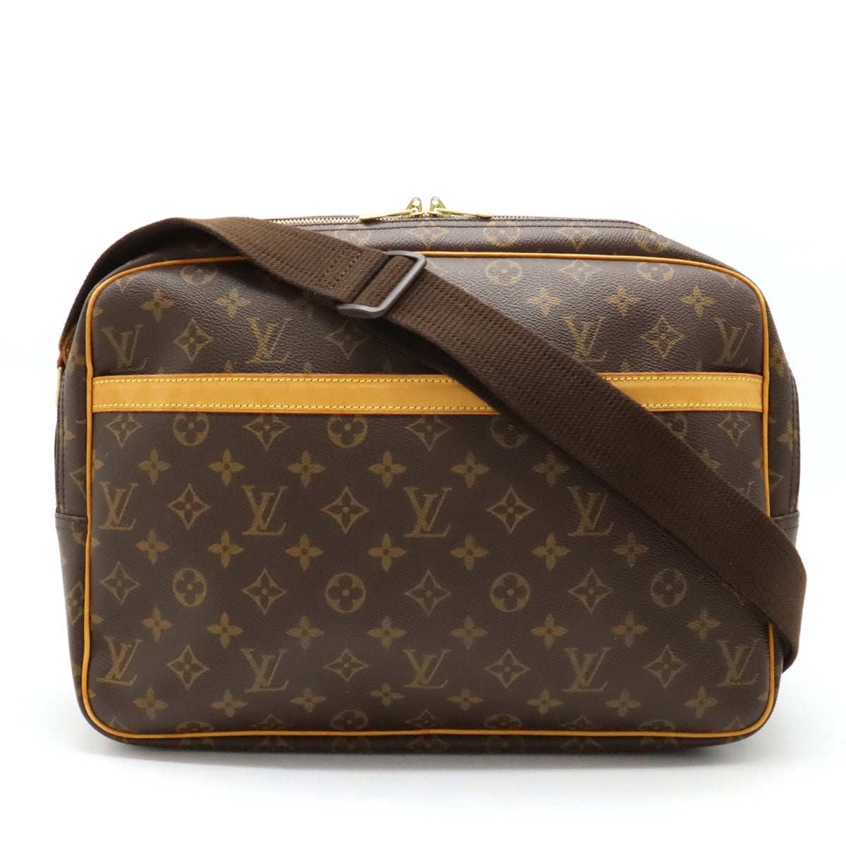Louis Vuitton Monogram Reporter 37 Reporters GM Shoulder Bag M45252
